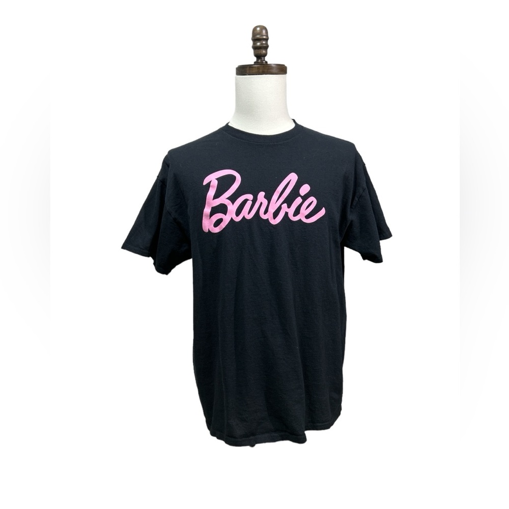 Barbie Short Sleeve Black T Shirt Size XL Movie Mattel Toys Doll Margot Robbie